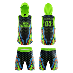 Uniformes de fútbol 7v7 para hombre, juveniles, de poliéster, transpirables, de secado rápido, con sublimación y detalles en sarga. - Product Image 3