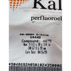 KALREZ AS-568A O-RING K #   COMPOUND 448 : 4079 - Équipements et pièces semi-conductrices d'occasion fiables à l'échelle mondiale chez - Product Image 5