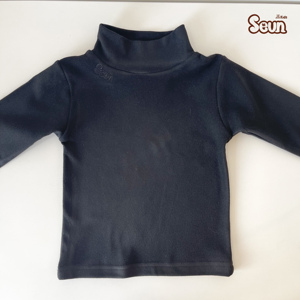 ซันคิดส์เสื้อเชิ้ตเด็กคอสูง 5 ซม. เสื้อแขนยาวระบายอากาศได้นุ่มสบายสำหรับฤดูหนาว - Product Image 4
