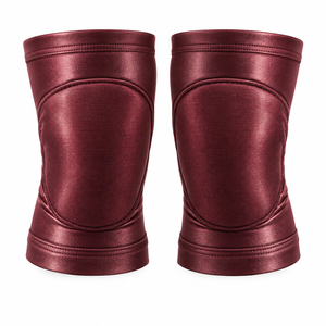Genouillères de volley-ball souples et flexibles en polyester/nylon, genouillères de yoga épaisses en mousse, genouillères de protection pour filles avec éponge - Product Image 2
