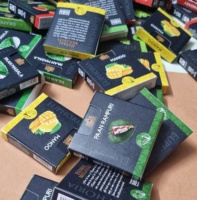 Mélasse séchée aromatisée aux herbes 100% naturelle, choix plus sain d'Inde, Pan Rampur 2 Apple Double Love 66 Menthe Citron Spécial Dubaï
