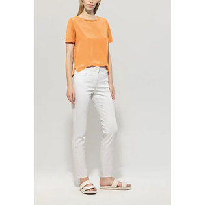 Camiseta Corta Oversize para Mujer, Manga Corta, Corte Holgado, Informal, Tela Suave y Ligera, Logotipo Personalizado, Varias Tallas - Product Image 4