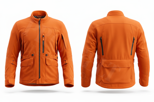 Custom Vintage textile Motorbike Jacket Retro Style Distressed Classic Design Customized Long Sleeve Racing Riding Moto Jackets - Product Image 4