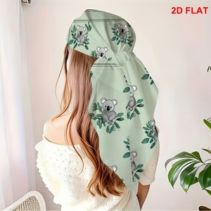 Foulard Hijab en Georgette Uni Taille Personnalisée – Vente en Gros, Doux et Respirant - Product Image 2