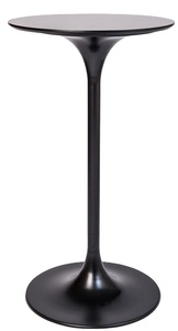 โต๊ะข้างอะลูมิเนียมทรงกลมทันสมัย โต๊ะกาแฟฐานทรงเสา ดีไซน์เนอร์ สำหรับใช้ในห้องนั่งเล่น โรงแรม คาเฟ่ - Product Image 2