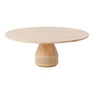 Chariot de service et étagères de luxe à 2 niveaux pour la maison et l'hôtel, en métal noir thermolaqué et rotin, de qualité supérieure - Product Image 4