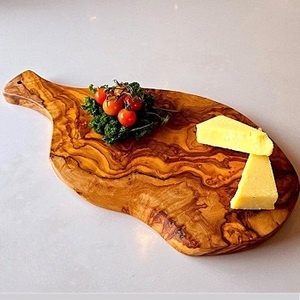 Rectangle 14" Wooden Chopping Board with Handle Sustainable Dishwasher <b>Safe</b> 2.0cm Thick Low - Product Image 1
