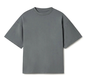 Camiseta de corte cuadrado estilo streetwear con logo personalizado OEM, camiseta corta de algodón grueso con estampado gráfico, camiseta oversize de corte cuadrado para hombre - Product Image 4