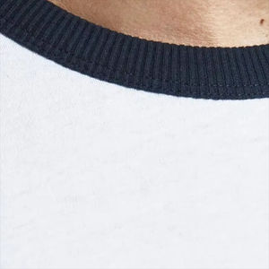 T-shirts pour hommes 100% coton, décontractés, à manches courtes, col rond, coupe ample, couleur unie, design uni. - Product Image 3