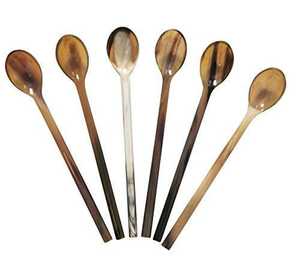 Cuchara de Cuerno Natural, Diseño Clásico, Ecológica, Hecha a Mano, Utensilio de Cocina Artesanal - Product Image 3