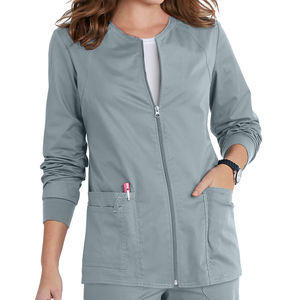 Chaquetas de poliéster y spandex para uniformes médicos, conjuntos de enfermería para mujer, uniformes de hospital, chaquetas tipo jogger para mujer - Product Image 6