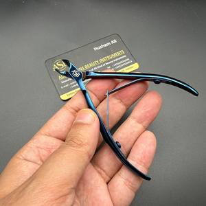 Cortauñas de Plasma Azul con Punta de 10 mm, Cortauñas de Acero Inoxidable, Instrumento de Belleza para Manicura, OEM - Product Image 3