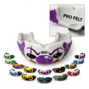 Protège-dents en silicone de haute qualité pour le sport, avec logo personnalisé, pour la boxe et le MMA, modèle « Clown Teeth » - Product Image 1