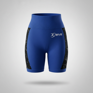 กางเกงขาสั้นออกกำลังกายสำหรับผู้หญิง ยี่ห้อ Yoga กระชับสัดส่วน ยกกระชับสะโพก ทรง Biker เอวสูง ผ้ารัดรูป ระบายอากาศได้ดี เหมาะสำหรับฟิตเนส เล่นกีฬา และสวมใส่ลำลอง - Product Image 1