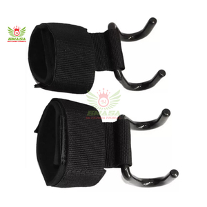 Correas de Muñeca de Neopreno para Levantamiento de Pesas y Dominadas con Gancho, Resistentes, con Logotipo Personalizado, Venta al por Mayor OEM - Product Image 2