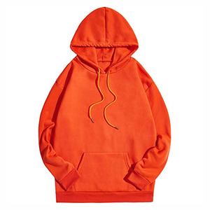 เสื้อฮู้ดดี้ผู้ชายสีดำล้วนทรงโอเวอร์ไซส์ ผ้าฝ้ายเฟรนช์เทอร์รี่ สวมใส่สบายๆ ทรงปกติ เหมาะสำหรับใส่ในฤดูใบไม้ร่วง - Product Image 1