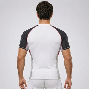 Custom Clothing Rush Guard Sun Protection Clothing <b>Men</b> <b>Compression</b> <b>Shirt</b> Rashguard <b>Men</b> Rash Vests Rash Guard Best Short Sleeve - Product Image 2
