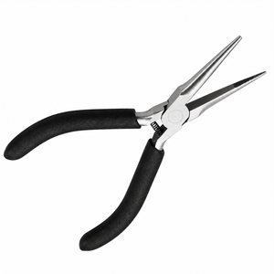 Alicates de joyería con corte de baguette cónico, de acero inoxidable, con agarre cómodo para la elaboración de joyas DIY - Product Image 1
