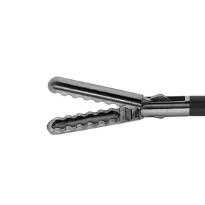 Pinzas de agarre onduladas premium de doble acción con dientes ondulados y copa interior, instrumento quirúrgico endoscópico mínimamente invasivo - Product Image 5