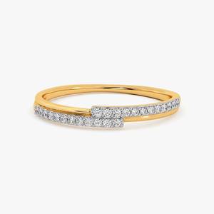 Gold Plated 925 <b>Silver</b> Luxury Emerald Cut Prong Set Moissanite <b>Eternity</b> Band <b>Ring</b> for Women's Wedding - Product Image 1