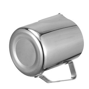 Brocca per Montare il Latte in Acciaio Inox con Beccuccio Appuntito per Caffè e Latte Art, Tazza Graduata per Schiumare - Product Image 4