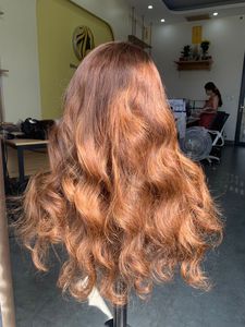 Vente en gros 100% vietnamien Remy cheveux humains perruque frontale simple trame vague naturelle couleur personnalisée Super Double dessiné meilleur prix! - Product Image 5