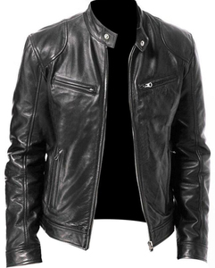 Factory Direct Supplier Pakistan Manufacturer Best Selling New Stylish OEM Service <b>Men</b> <b>Leather</b> <b>Jackets</b> - Product Image 2