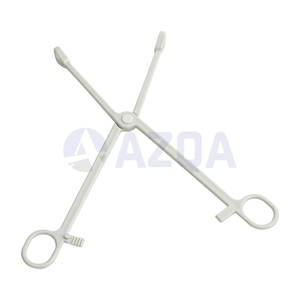 Pinces hémostatiques stériles réutilisables, pinces chirurgicales, pinces médicales, pinces en plastique pour laparoscopie manuelle, procédures médicales - Product Image 4