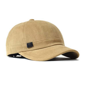 หมวกเบสบอลทรงโค้งปรับได้ 5 แผง ผลิตจากหนังกลับคุณภาพดี ราคาไม่แพง - Product Image 6