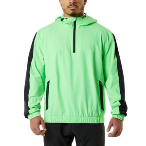Pockets Pullover Outdoor <b>Hoodies</b> Coats Windbreaker Streetwear Winter Men Customized Embroidered <b>Hoodies</b> Reasonable Price - Product Image 1