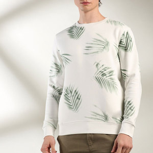 Sudaderas Cómodas de Algodón con Cuello Redondo para Hombre, Ropa Masculina, Nuevo Diseño a Rayas, Logotipo Personalizado, Sudadera de Manga Larga - Product Image 1