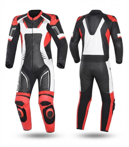 ชุดแข่งรถมอเตอร์ไซค์ Rucati Elite MotoCP แบบยูนิเซ็กซ์/ชุดจั๊มสูทหนังวัวแท้/หนังจิงโจ้พรีเมียม พร้อมแผ่นยืดหยุ่น - Product Image 1