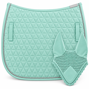 TWILL SPORTS - Protector de Cuello para Silla de Montar Acolchado Verde Menta, Forro de Malla de Poliéster Transpirable, Multiusos - Product Image 2