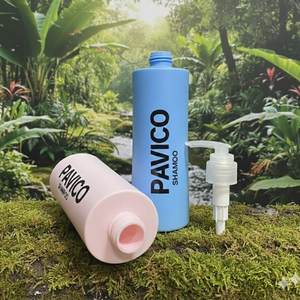 Botellas de Envase para Lociones Cosméticas y Champú, Marca Pavico, Ecológicas, Personalizadas, de HDPE, Forma Cilíndrica, con Bomba Dosificadora, Tapa de PP, OEM, ODM - Product Image 6