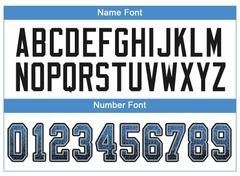 Camiseta de Fútbol Personalizada en Azul Polvo, Negro y Gris, Estilo Drift, Impresión por Sublimación, Uniforme Corto de Secado Rápido para Equipo - Product Image 6