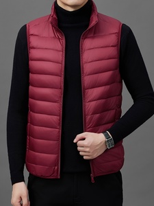 <b>Men</b> Lightweight Vest Outdoor Vest Pockets Custom Windproof Puffer Jacket <b>Gilet</b> Vest For Sport Work Waistcoat Custom - Product Image 3