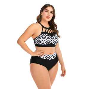 Traje de Baño Ecológico y Sostenible de Tela Reciclada, Suave al Tacto, Resistente al Cloro, Conjunto de Bikini para Mujer, para Natación y Playa - Product Image 3