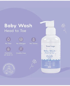 Nuevo Jabón Cosmético para Bebés de 0 a 12 Meses, Del Cabeza a los Pies, Sin Lágrimas, Nutritivo, Hidratante, Ecológico, No Tóxico, Halal - Product Image 4