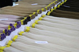 ผมต่อแบบหนาผมมนุษย์จมน้ำตายทั้ง100กรัมทุกสี12นิ้ว - Product Image 4