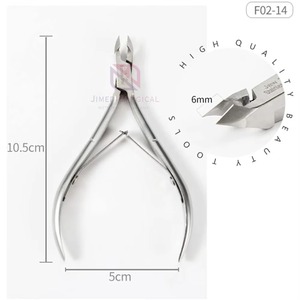 Coupe-ongles professionnels en acier inoxydable les plus vendus, durables, pour salon, réutilisables, de haute qualité, pour manucure des doigts et des orteils, OEM - Product Image 1
