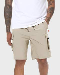 กางเกงขาสั้นคาร์โก้ผู้ชาย แห้งเร็ว น้ำหนักเบา ยืดหยุ่นได้ เหมาะสำหรับเดินป่า มี 5 กระเป๋า ไม่มีซับใน - Product Image 2