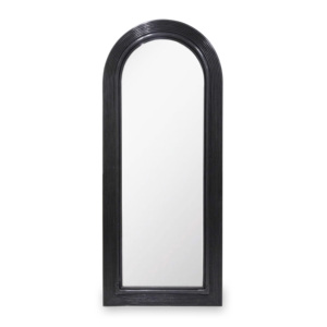 Arched rattan <b>floor</b> <b>standing</b> <b>mirrors</b> long full-length <b>mirror</b> bohemian centerpiece for room display - Product Image 4