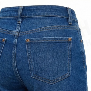 Shorts de Mezclilla Rectos para Mujer, Elásticos, de Cintura Alta, Color Personalizado, Diseño Desgarrado, con Encaje y Cristales, Ropa de Moda de Verano - Product Image 5