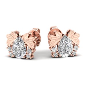 REYES Pendientes de Plata de Ley 925 con Moissanita, Elegantes y Atemporales, Joyería Fina Minimalista para Mujer - Product Image 1