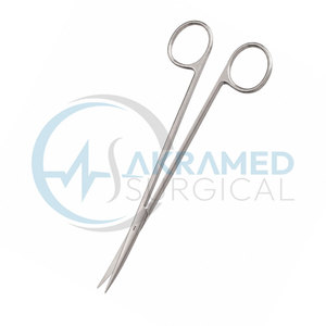 Ciseaux chirurgicaux Demartel en acier inoxydable, instrument de chirurgie générale réutilisable, certifié CE, droit, manuel, 18 cm - Product Image 5