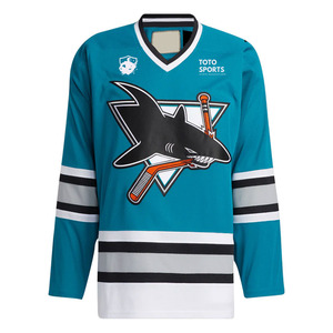 Maillot de hockey sur glace léger, confortable, de haute qualité, imprimé par sublimation, respirant, prix raisonnable, logo personnalisé, vêtements de sport - Product Image 5