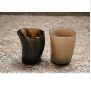 Vasos de chupito de cuerno de buey y búfalo fabricados en India, hechos de cuerno auténtico de buey y búfalo para beber a bajo precio. - Product Image 5
