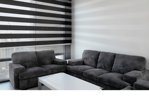 High Quality Customizable Sliding Panel Blinds Fabric Blinds Blackout Sheer Decorative Screen Printed eco friendly - Product Image 3