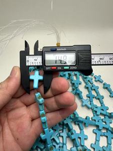 Cuentas Sueltas en Forma de Cruz de la Marca LGJ, Modelo LGJHC013, en Caja, en 3 Colores, de Mongolia Interior, para la Fabricación de Joyas, Venta al por Mayor - Product Image 2