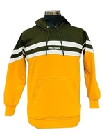 Sweat à capuche unisexe en polaire pour homme, grande taille, 100 % coton, doublure imperméable, tricoté, écologique